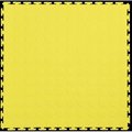 Lock-Tile Lock-TileÂ PVC Floor Tiles, , 19.5x19.5", Coin, Yellow LK007